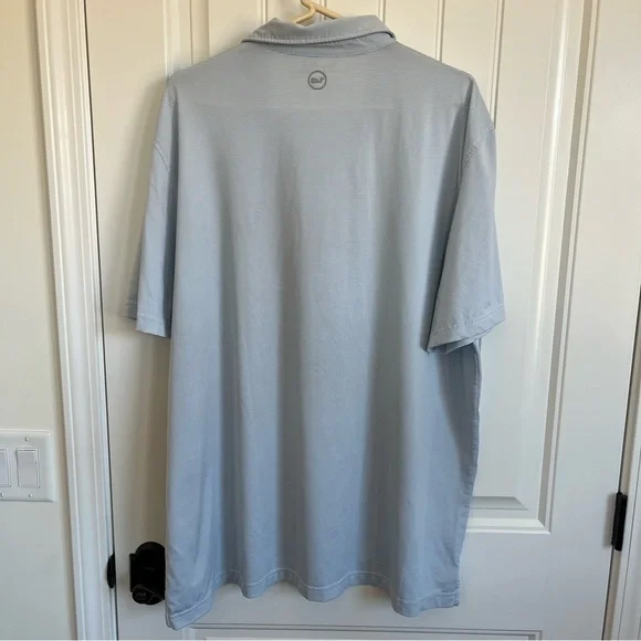 Vineyard Vines Men’s OTG on the go Sankaty Striped Polo Short Sleeve XXL blue‎ - Picture 3 of 5